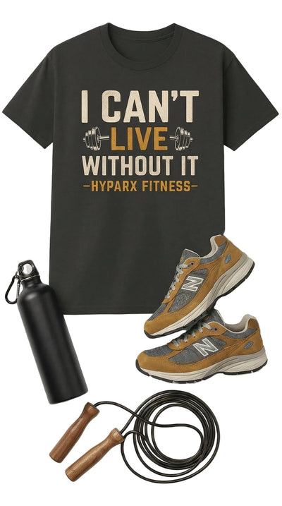 HYPARX Core Training Tee - Gray | Ultimate Performance Gear